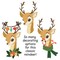 Lovely Layers: Vintage Reindeer - Honey Cuts - Stand-Alone Dies